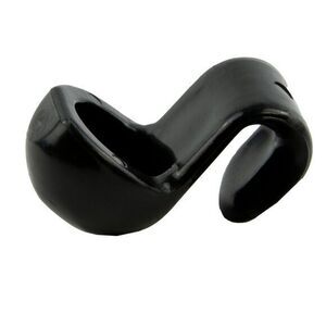 Smart Home Space Saving Clothes Hanger Hooks in Black, 30 Pack